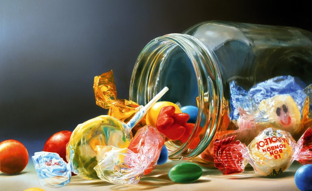 [Candy in a Jar by Tjalf Sparnaay, 2012 - image reblogged from salomeartventure.com]
